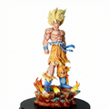 Dragon Ball Z: Son Goku (Super Saiyan) LED Battle Statue | 34cm PVC Figure