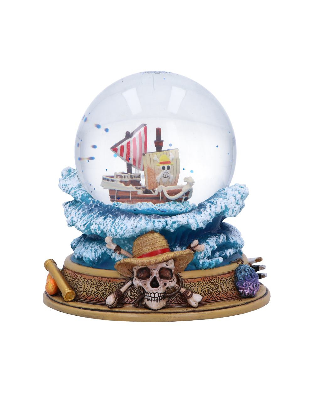One Piece Going Merry Snow Globe 14cm