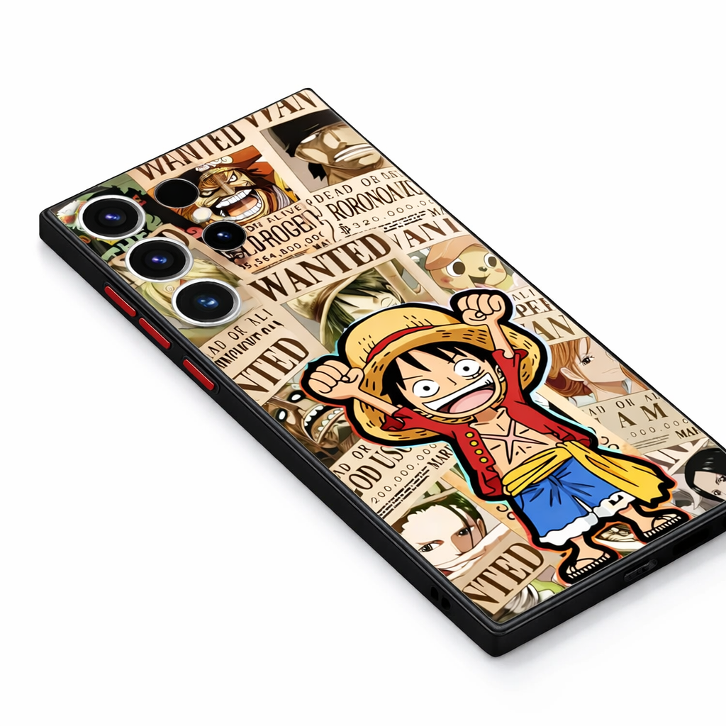 One Piece: Straw Hat Crew Samsung Galaxy Case | Shockproof Hybrid Bumper Cover (S9 - S25 Ultra)