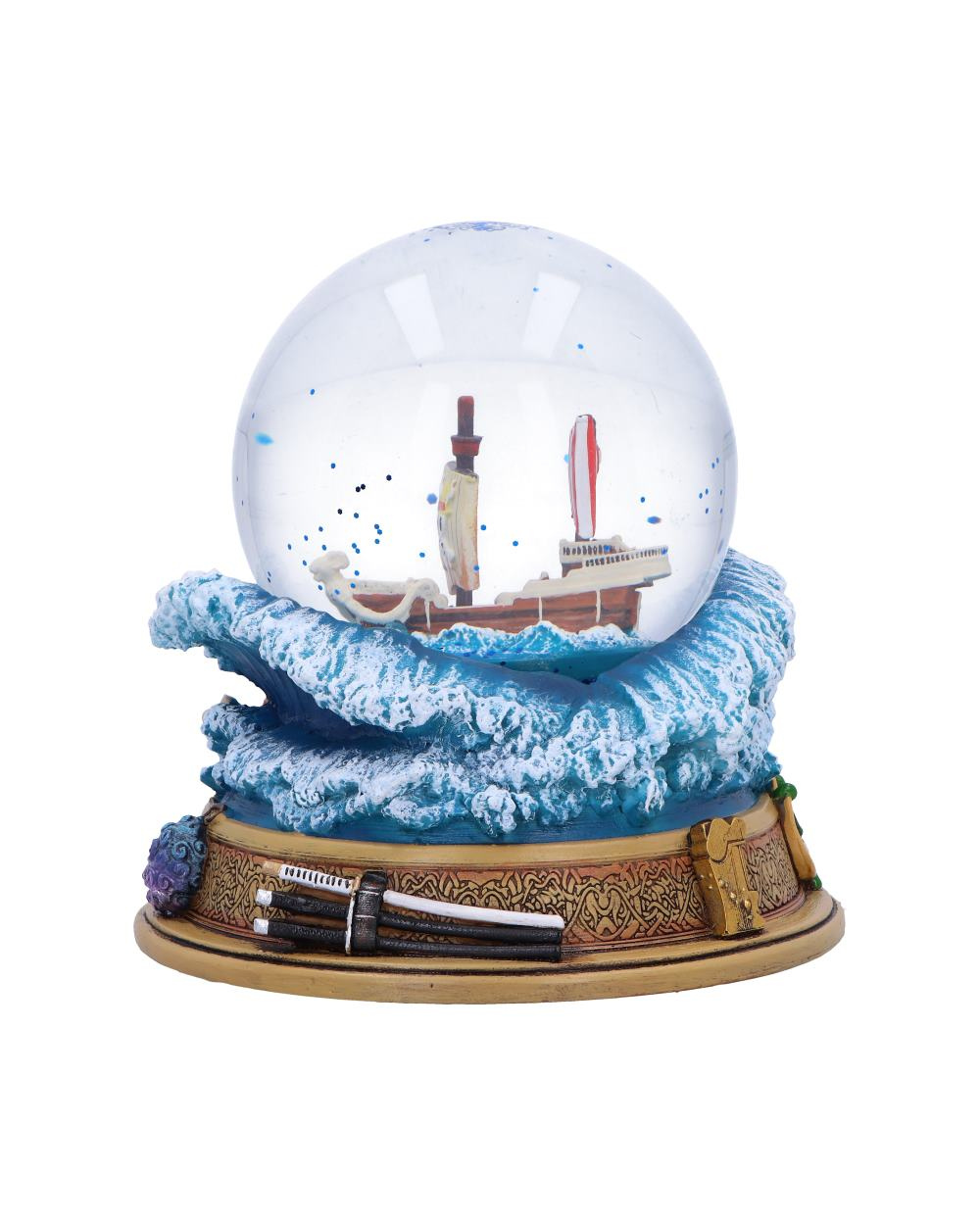 One Piece Going Merry Snow Globe 14cm