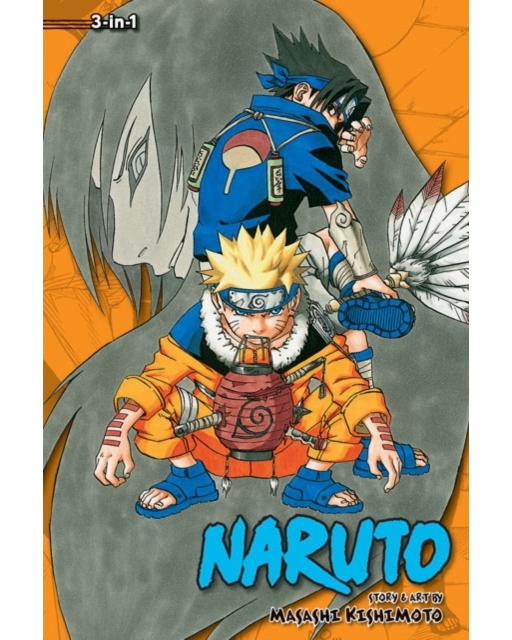 Naruto (3-in-1 Edition) Volume 03 - Masashi Kishimoto (Paperback)