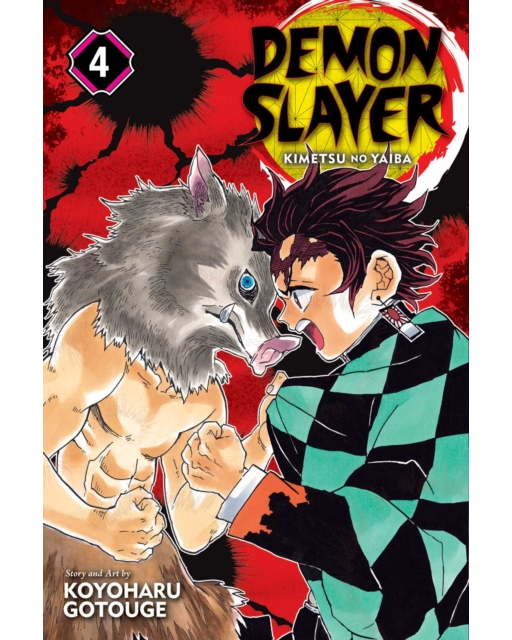 Demon Slayer: Kimetsu no Yaiba Volume 04 - Koyoharu Gotouge (Paperback)