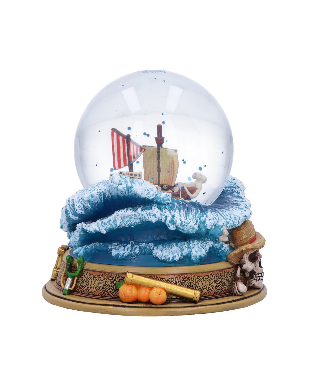 One Piece Going Merry Snow Globe 14cm