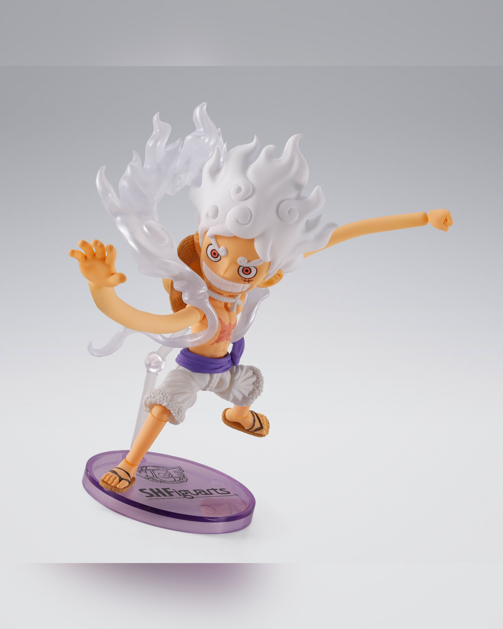 One Piece S.H.Figuarts x WCF Monkey D. Luffy (Gear 5) Action Figure 8cm