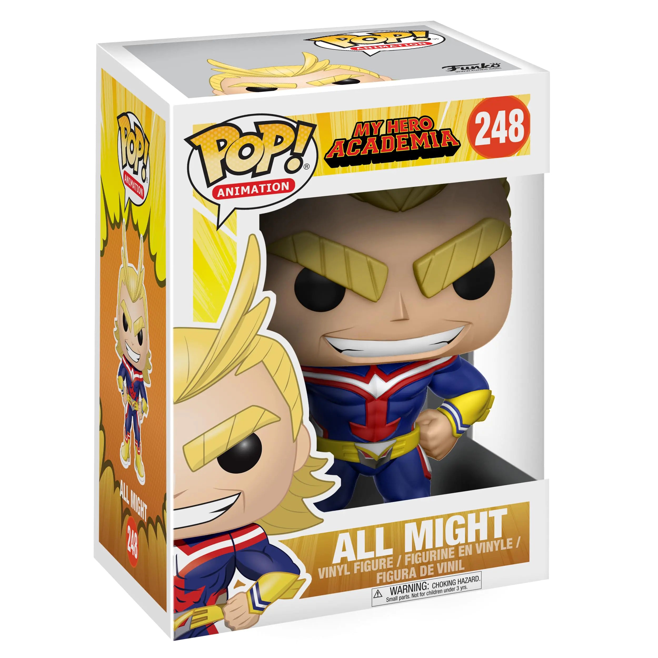 Funko Pop! Animation: My Hero Academia – All Might (3.75") Vinyl Figure