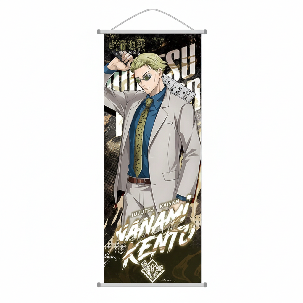 Jujutsu Kaisen: Cursed Energy Wall Scroll | Premium Hanging Poster (Gojo, Sukuna, Yuji)