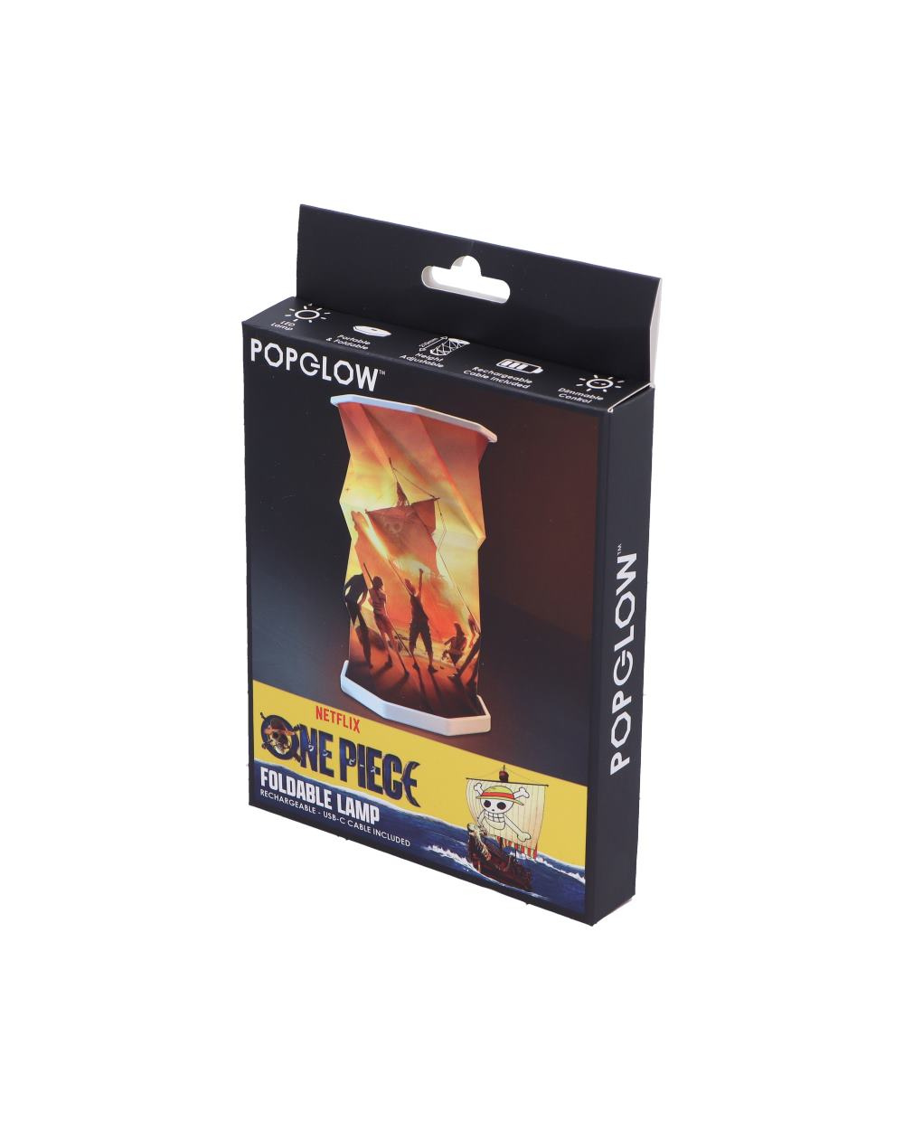 One Piece Straw Hat Crew Foldable Lamp 21cm