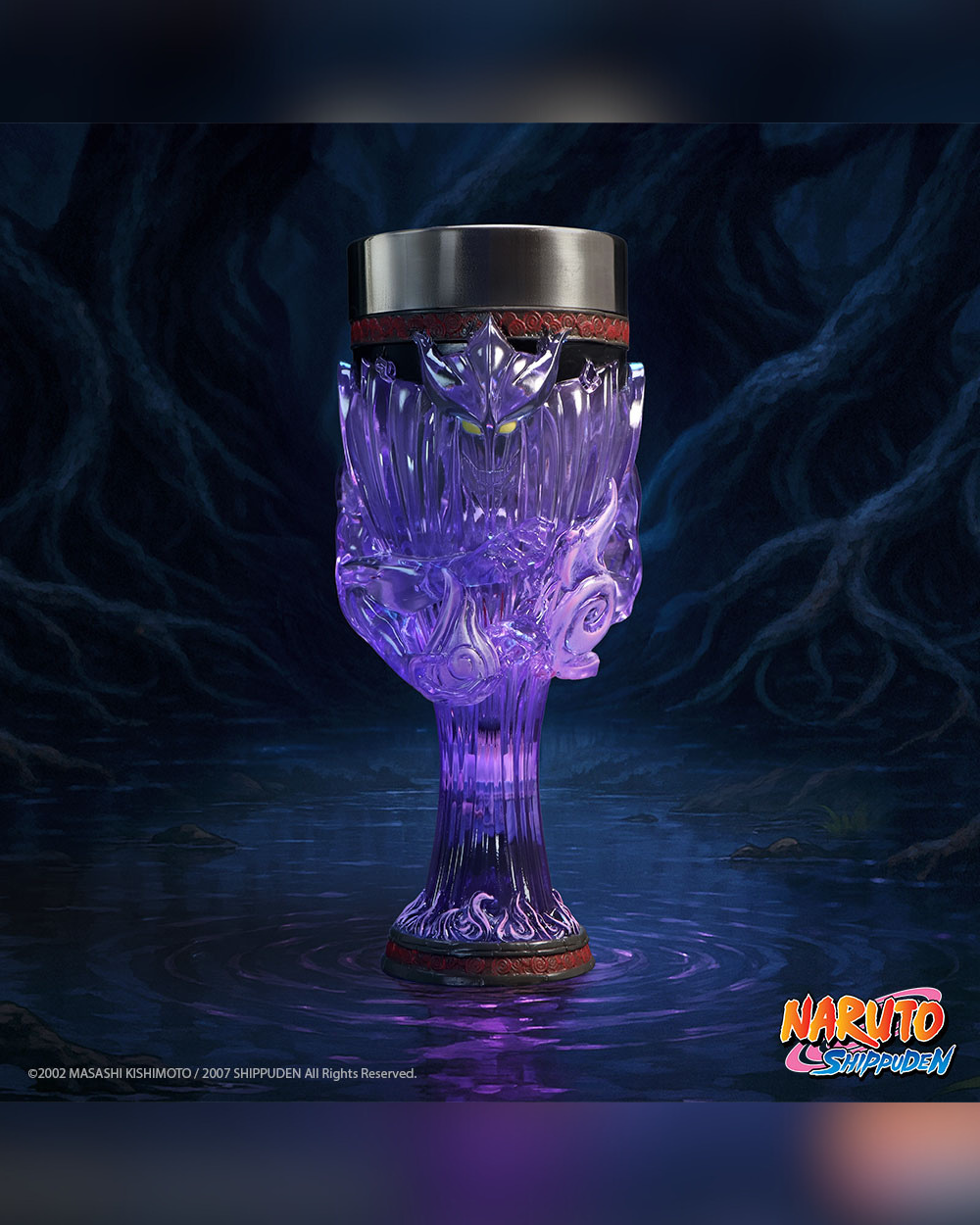 Naruto Shippuden Sasuke Uchiha Goblet 19cm