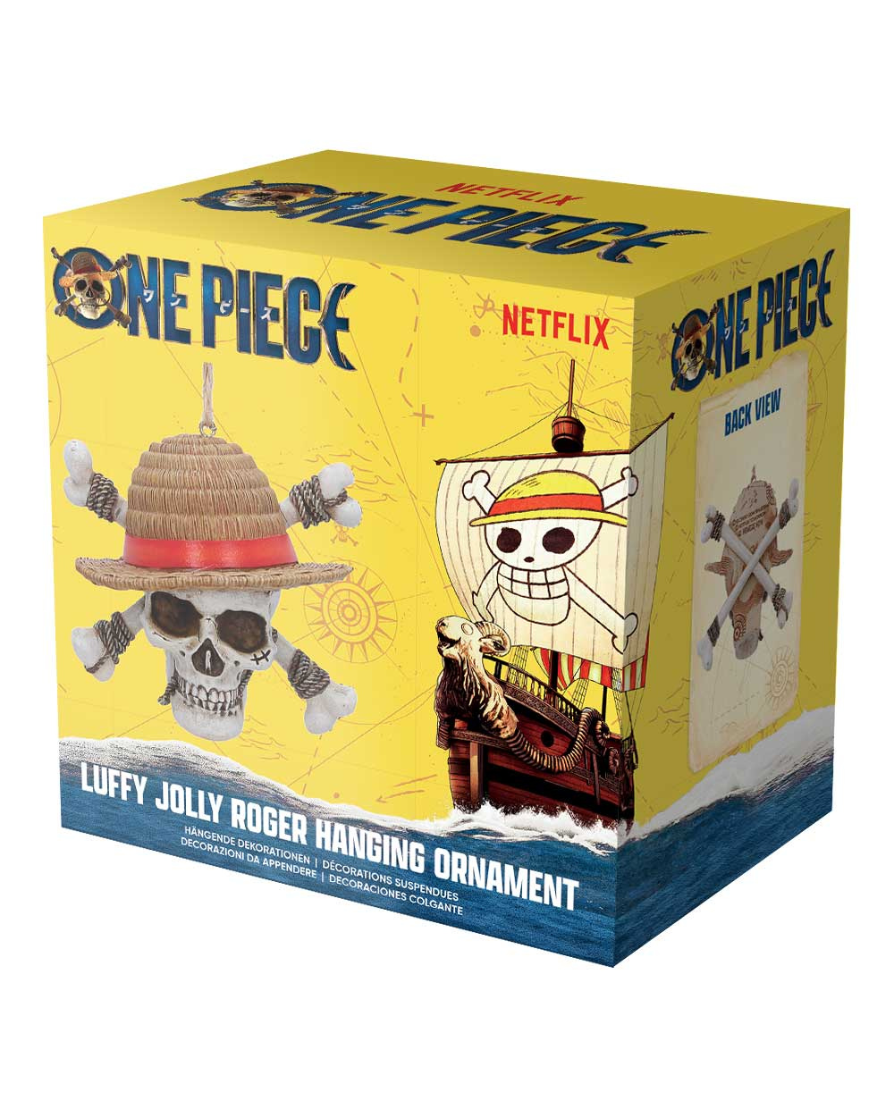 One Piece Luffy Jolly Roger Hanging Ornament