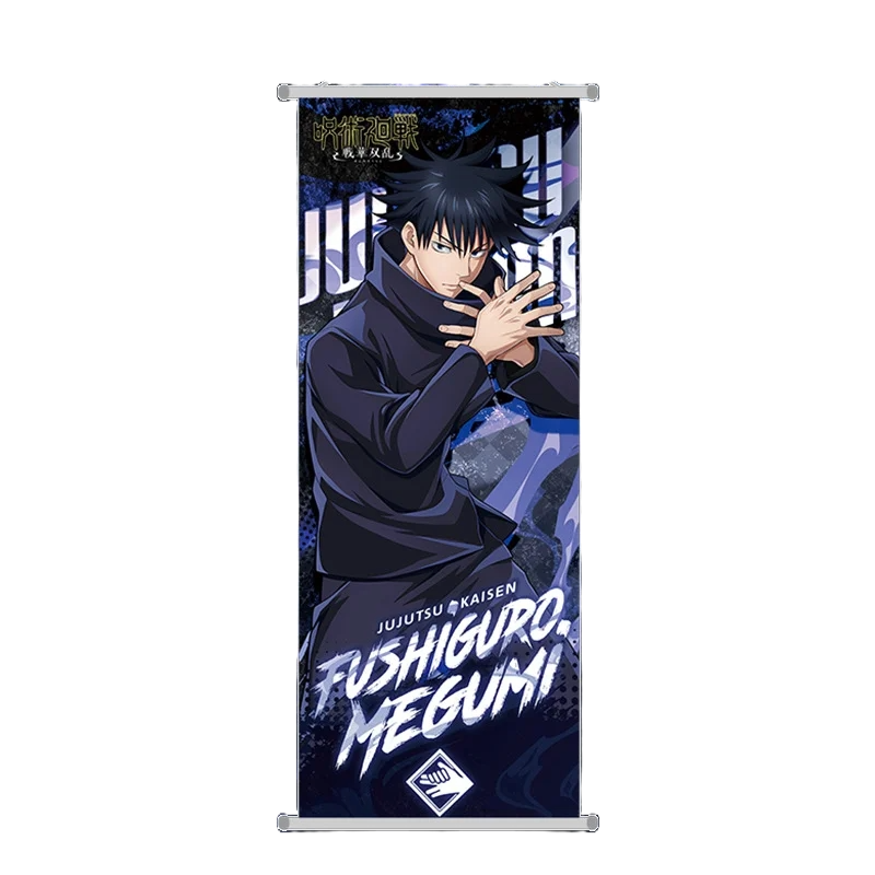 Jujutsu Kaisen: Cursed Energy Wall Scroll | Premium Hanging Poster (Gojo, Sukuna, Yuji)