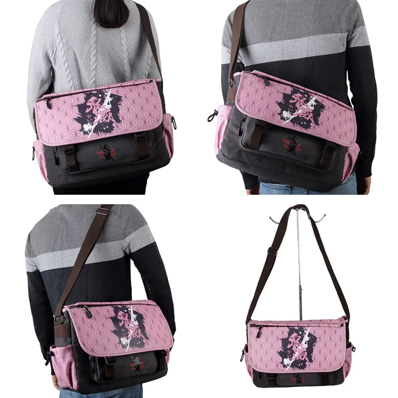 Anime Canvas Crossbody Bag (Multiple Anime Designs)