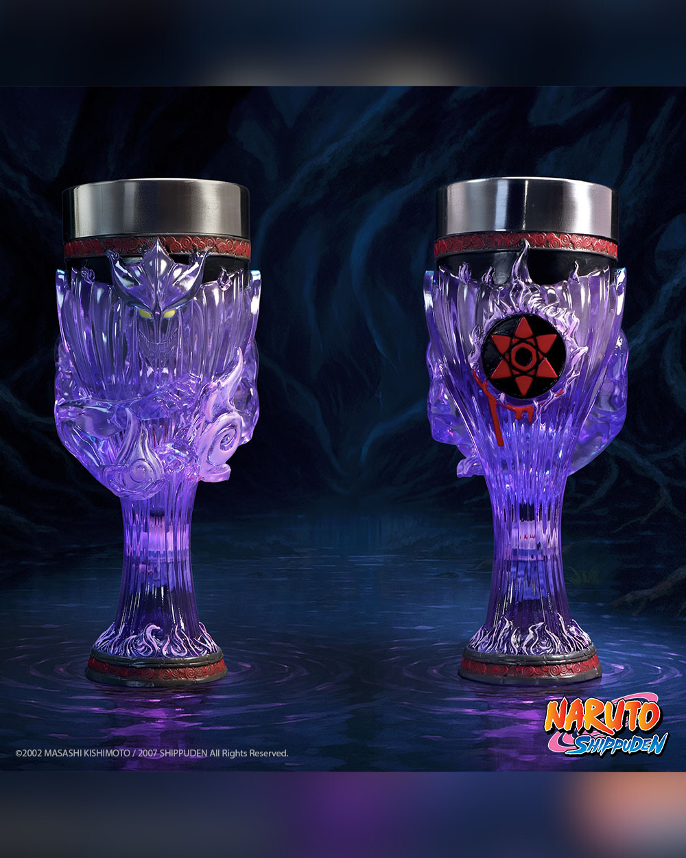 Naruto Shippuden Sasuke Uchiha Goblet 19cm