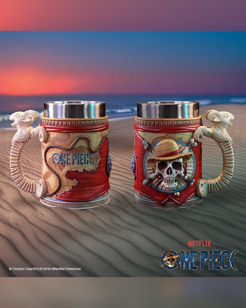 One Piece Luffy Tankard 15.5cm