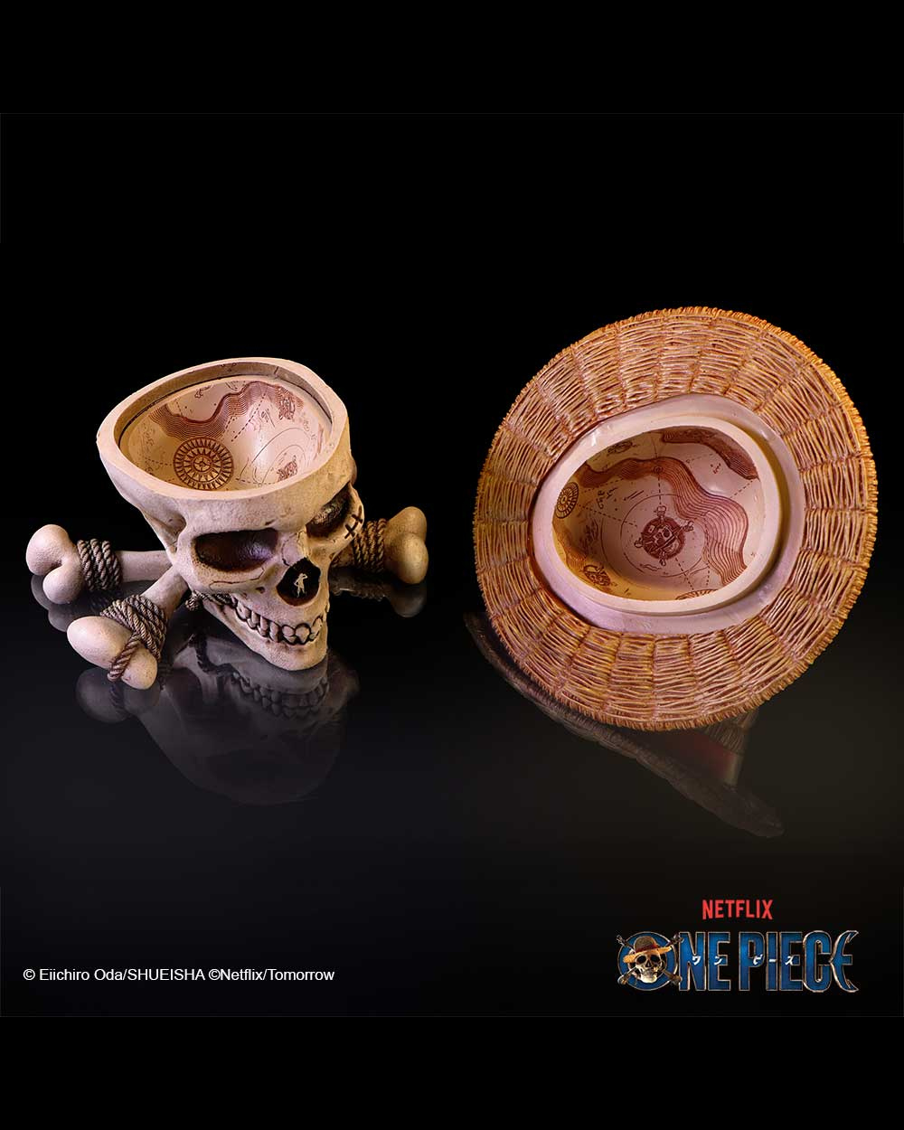 One Piece Luffy Jolly Roger Trinket Box 19.5cm