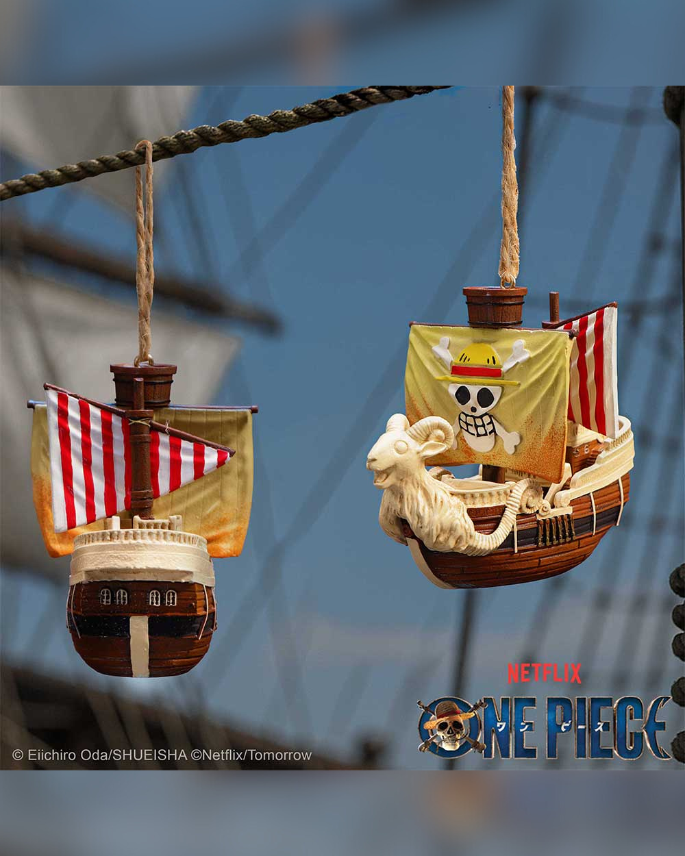 One Piece Going Merry Hanging Ornament 7.5cm