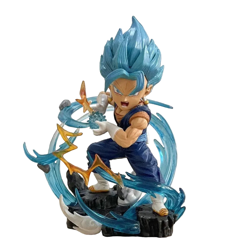 Dragon Ball Super: Vegeta (Super Saiyan Blue) Chibi Battle Figure | 11cm PVC Statue