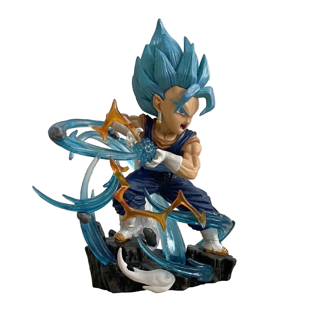 Dragon Ball Super: Vegeta (Super Saiyan Blue) Chibi Battle Figure | 11cm PVC Statue