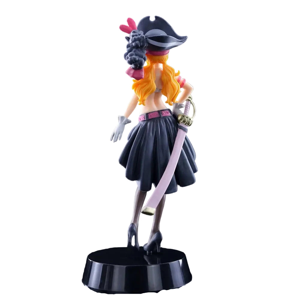 One Piece Film: Red - Nami (Black Battle Outfit) Figure | 19cm PVC Statue