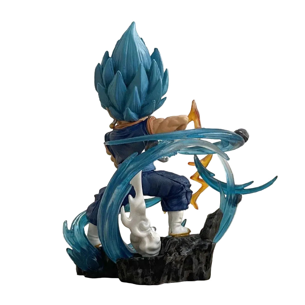 Dragon Ball Super: Vegeta (Super Saiyan Blue) Chibi Battle Figure | 11cm PVC Statue