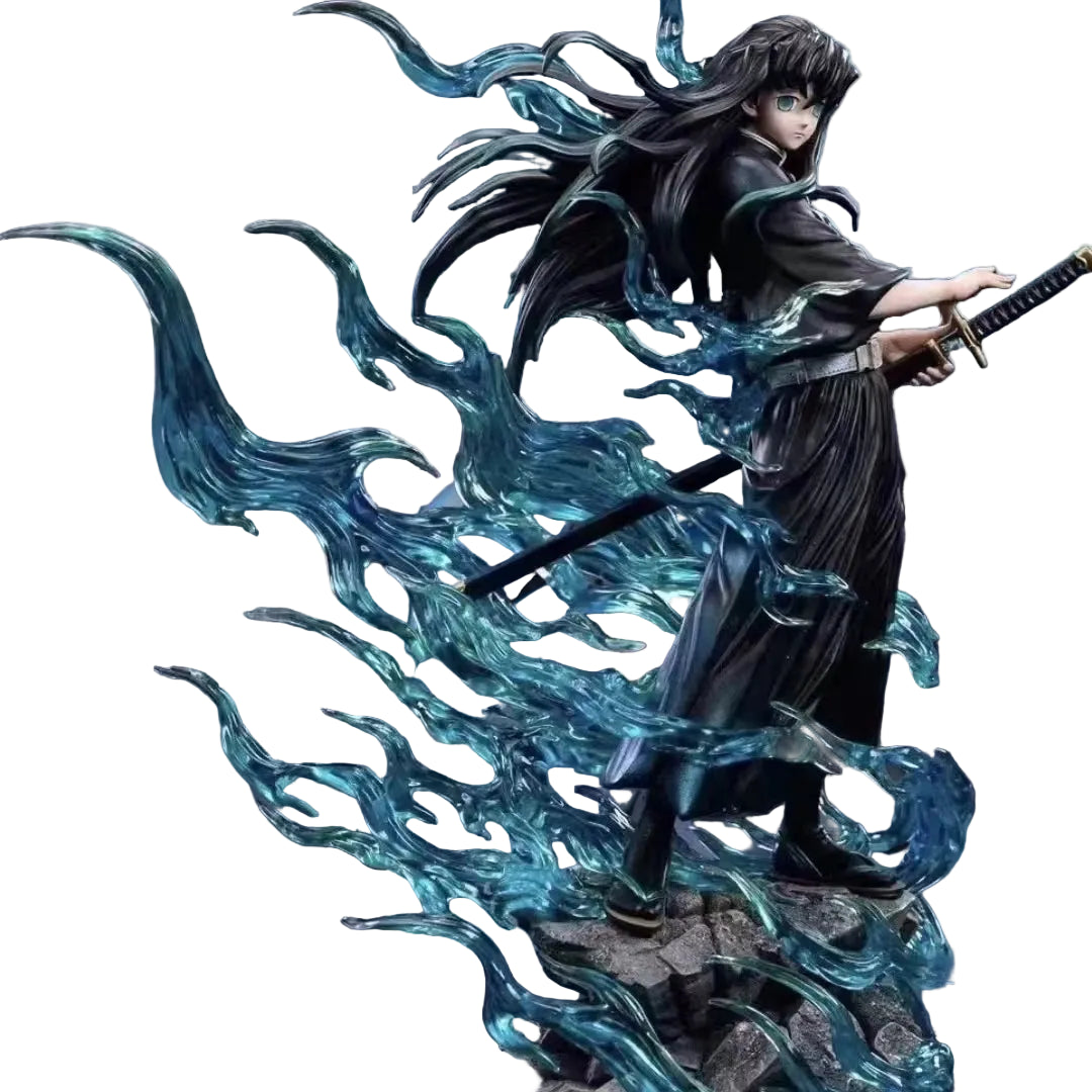 Demon Slayer: Tokitou Muichirou (Mist Hashira) Dynamic Battle Figure | 25cm PVC Statue