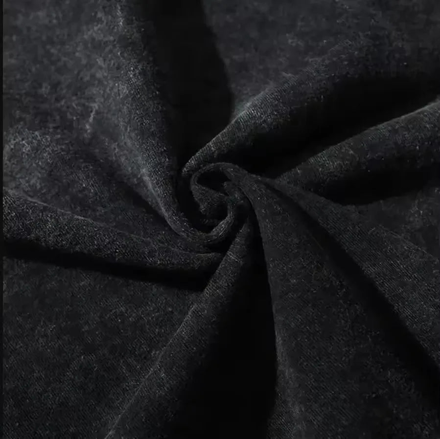 Berserk Vintage Washed Graphic Tee – Heavyweight Cotton Anime Streetwear Shirt