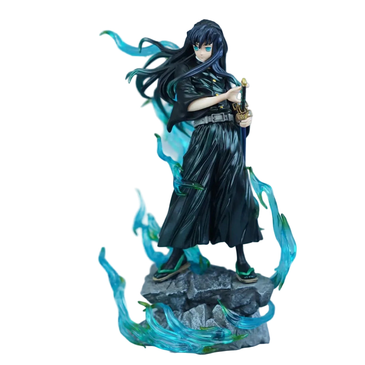 Demon Slayer: Tokitou Muichirou (Mist Hashira) Dynamic Battle Figure | 25cm PVC Statue