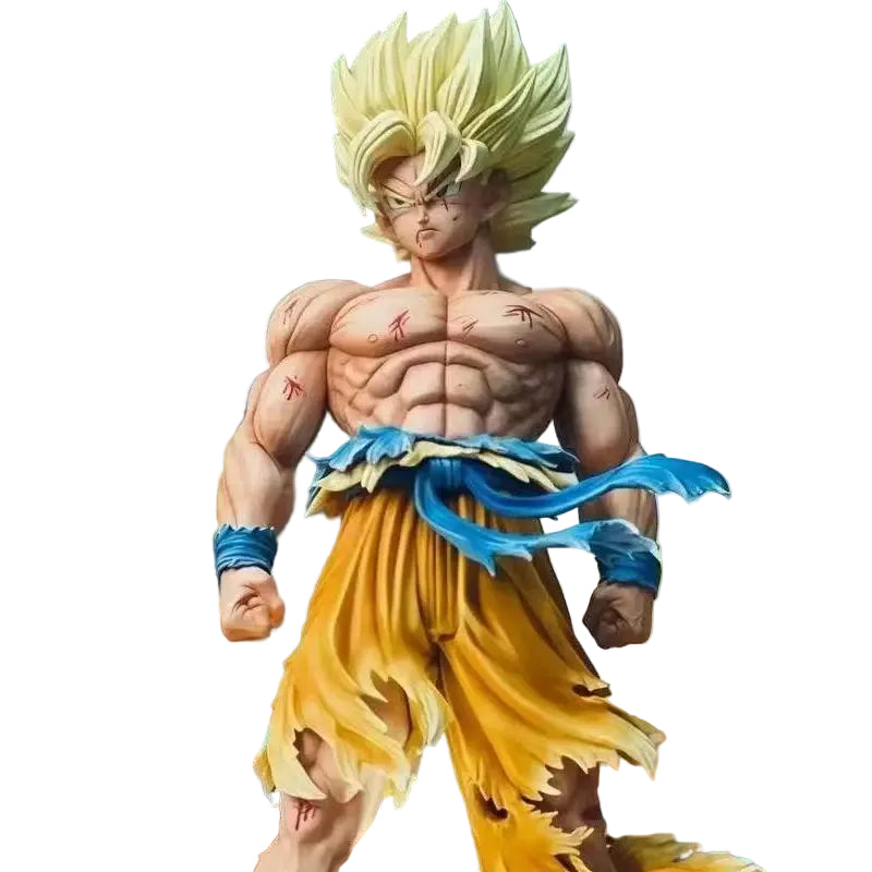 Dragon Ball Z: Son Goku (Super Saiyan) LED Battle Statue | 34cm PVC Figure