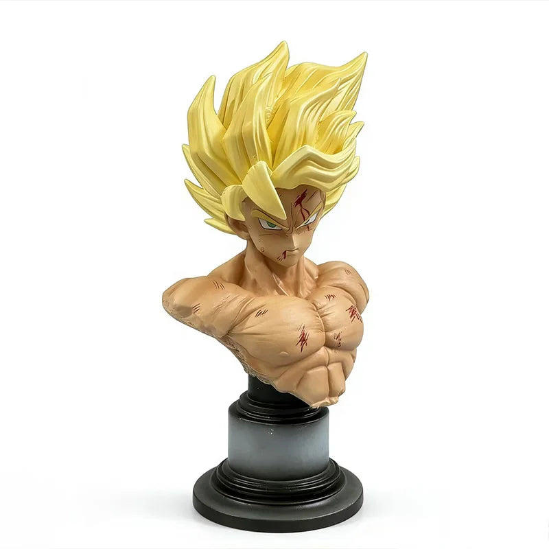 Dragon Ball Z: Son Goku (Super Saiyan) LED Battle Statue | 34cm PVC Figure