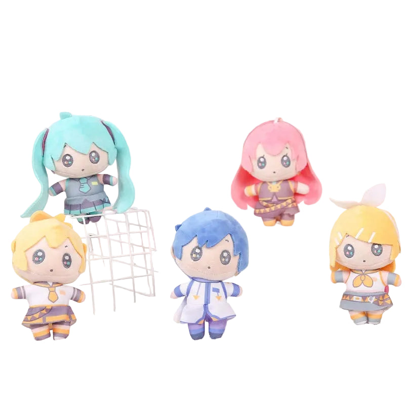 Hatsune Miku & Friends: Vocaloid Plush Keychain Series | 14cm Soft Mascots