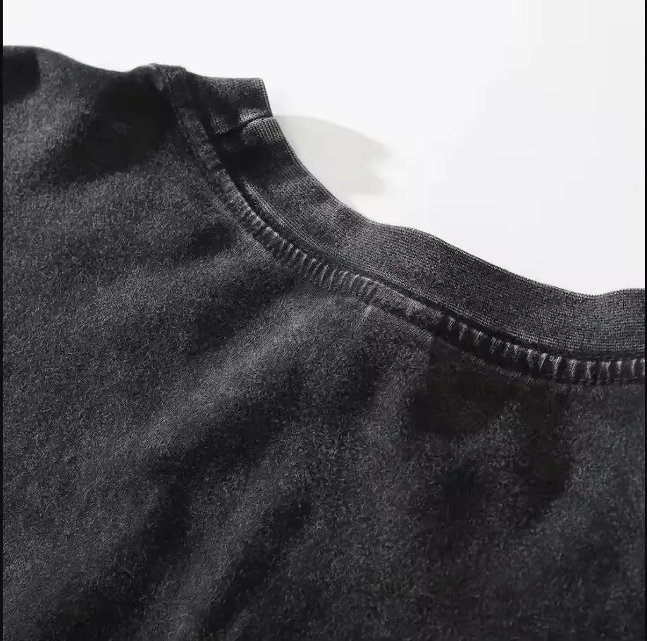 Berserk Vintage Washed Graphic Tee – Heavyweight Cotton Anime Streetwear Shirt