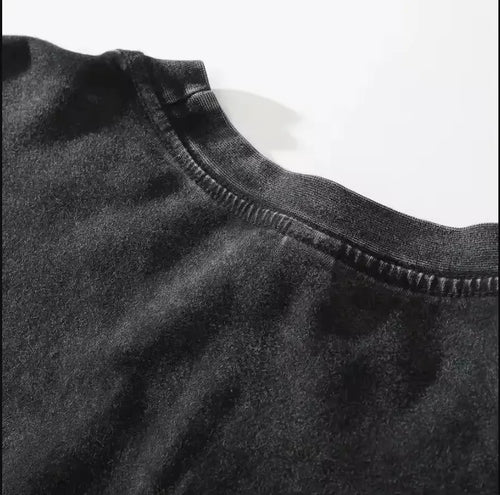 Berserk Vintage Washed Graphic Tee – Heavyweight Cotton Anime Streetwear Shirt