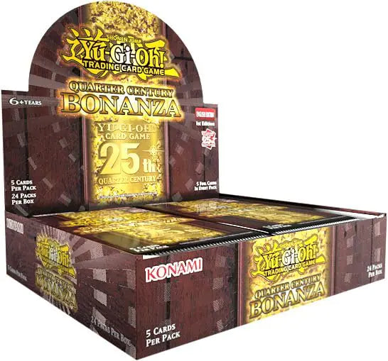 Yu-Gi-Oh! Quarter Century Bonanza Booster Box (24 Packs)
