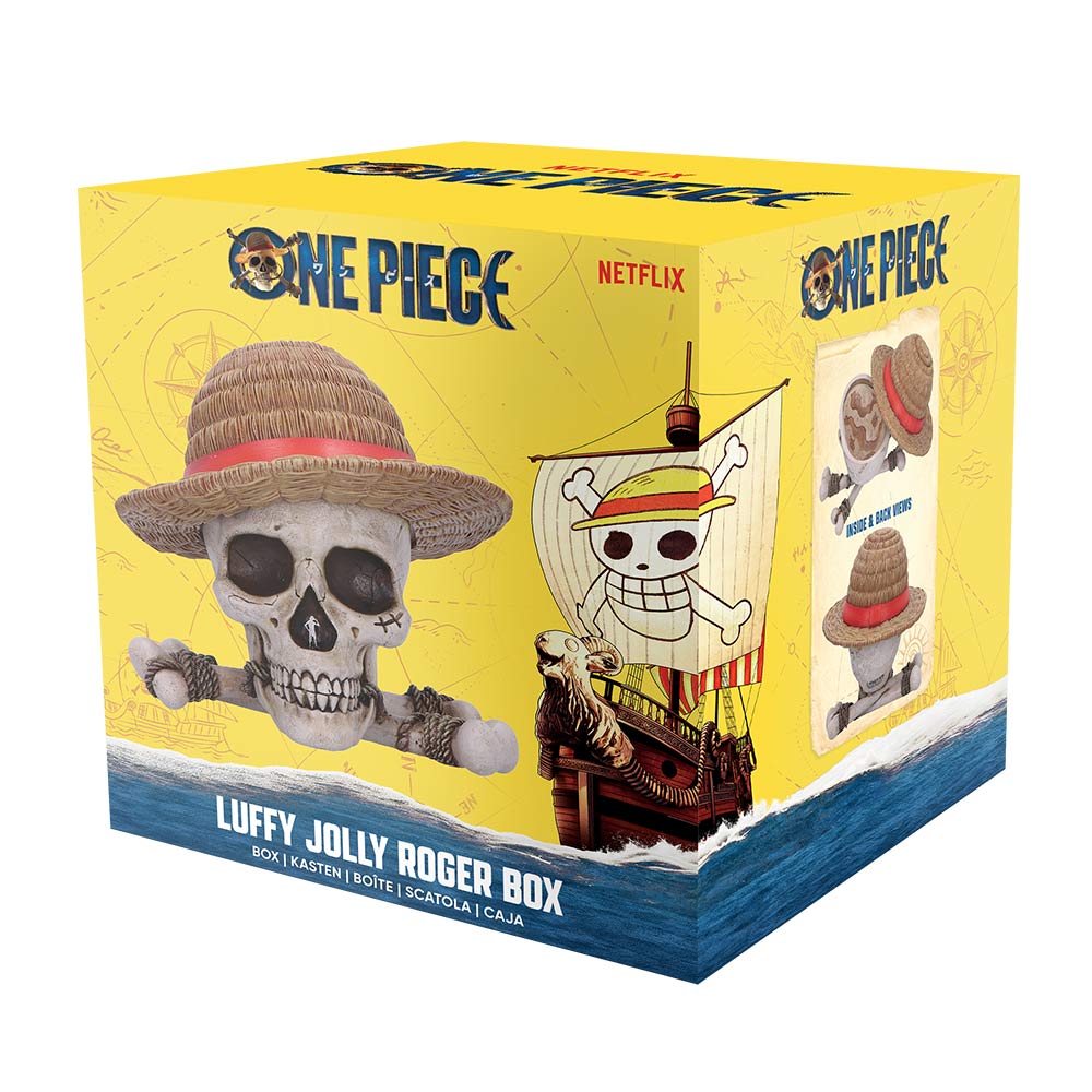 Official One Piece Luffy Jolly Roger Trinket Box (19.5cm)