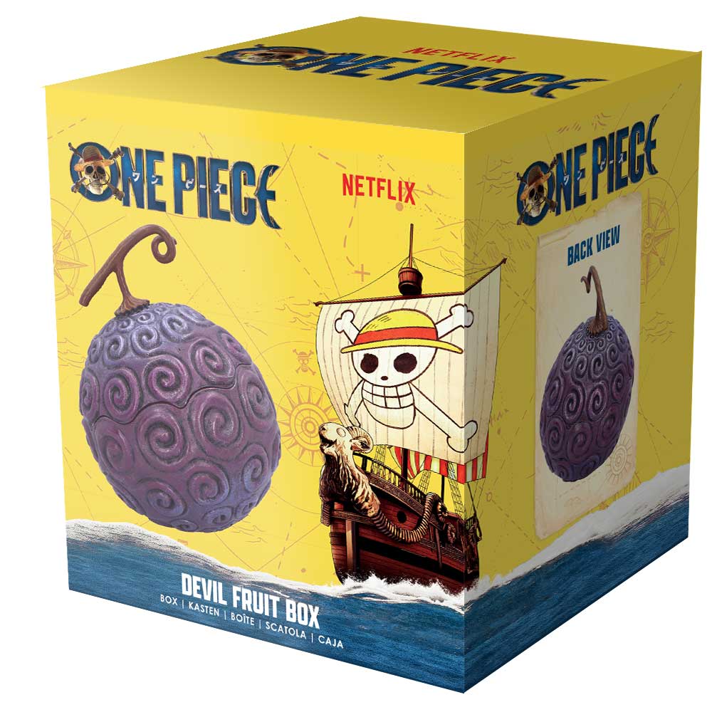 Official One Piece Live-Action Devil Fruit Box (12.8cm)