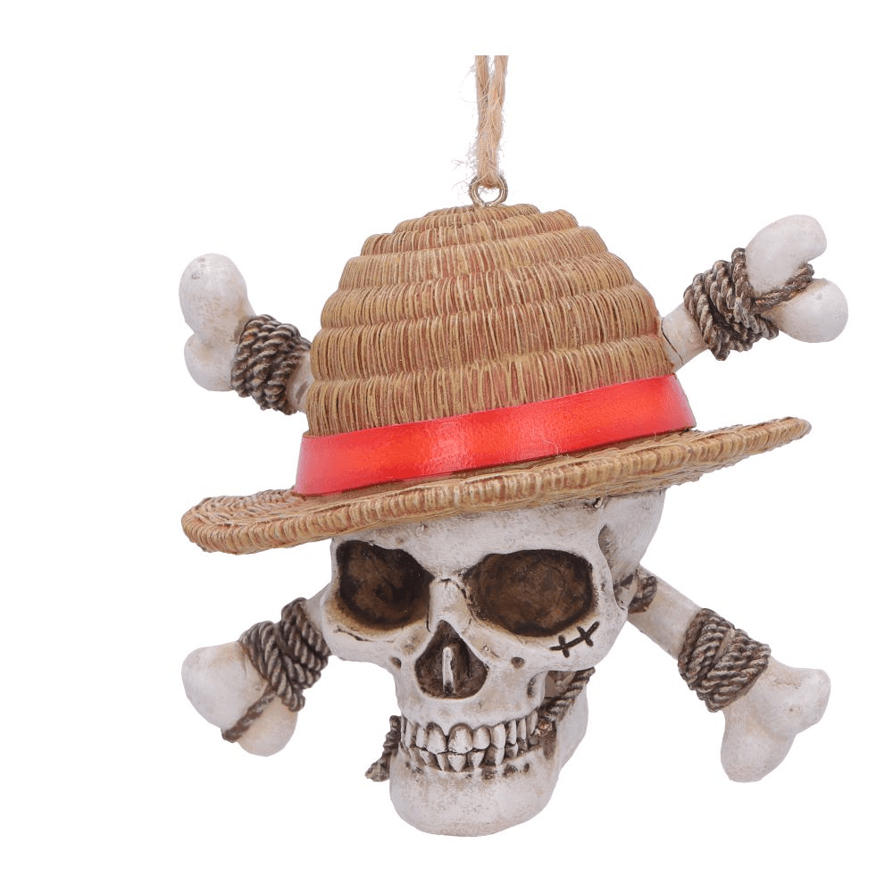 Official One Piece Live-Action Luffy Jolly Roger Hanging Ornament