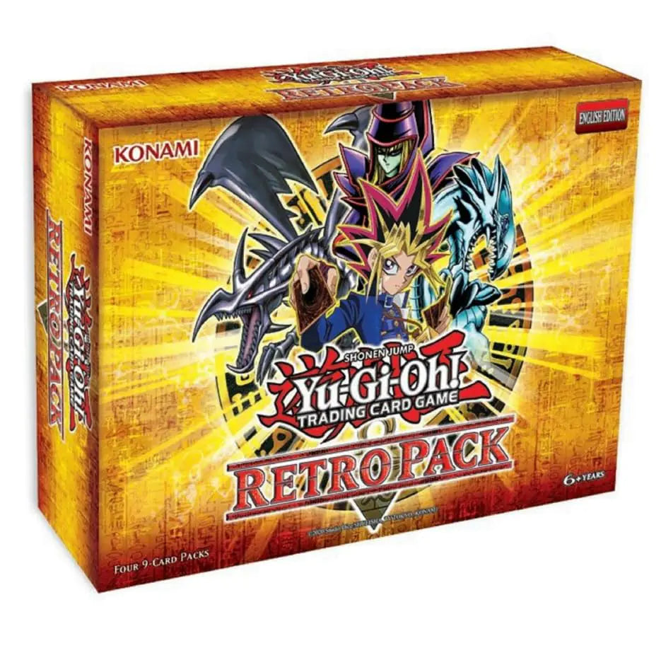 Yu-Gi-Oh! Trading Card Game Retro Pack (4 Packs with 9 Cards Each)