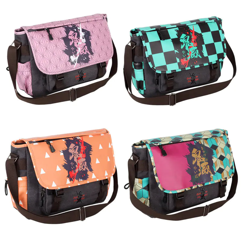 Anime Canvas Crossbody Bag (Multiple Anime Designs)