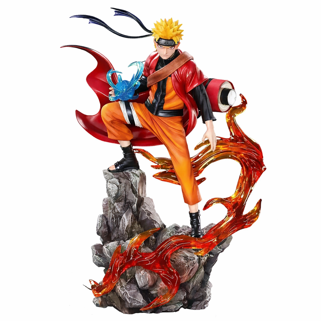 Naruto Shippuden – Dynamic Naruto & Sasuke Figures (23cm) | Premium Collectible