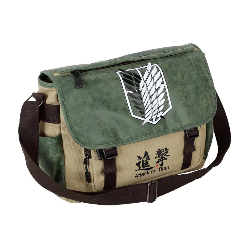 Anime Canvas Crossbody Bag (Multiple Anime Designs)